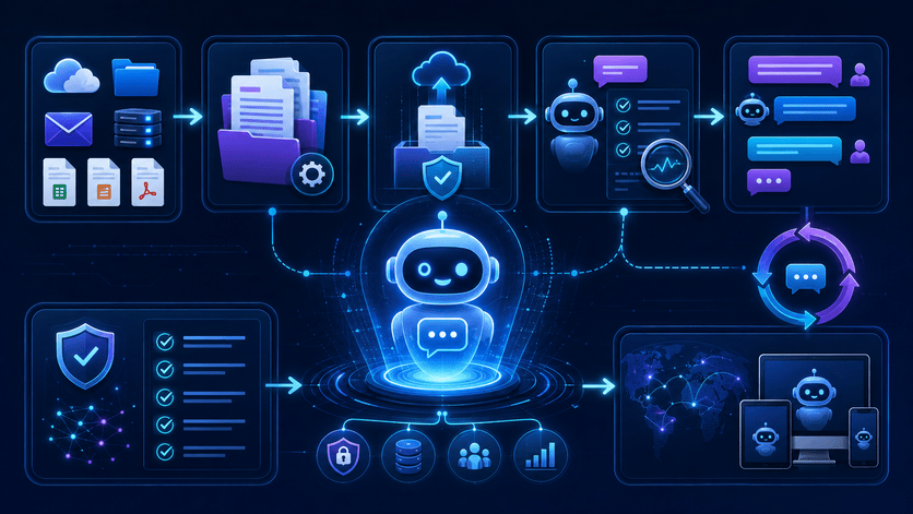 Train chatbot bằng dữ liệu riêng: hướng dẫn đầy đủ từ A–Z